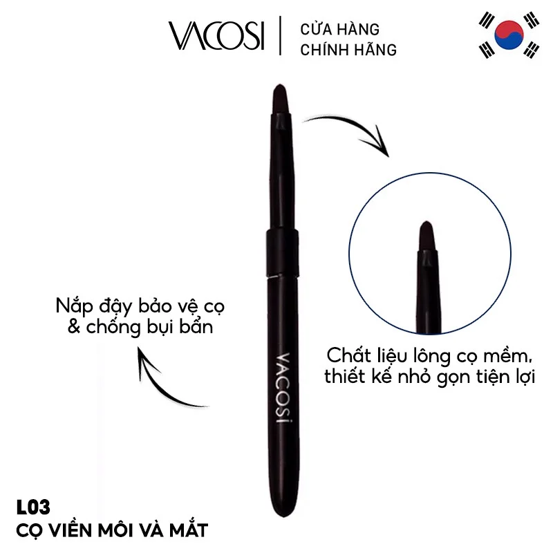 Cọ Trang Điểm Môi Vacosi