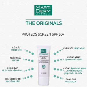 Kem chống nắng MartiDerm The Originals Proteos Screen SPF 50+