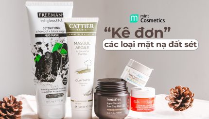 "Kê đơn" các loại mặt nạ đất sét
