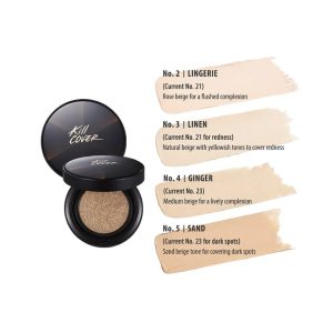 Cushion Clio Kill Cover Conceal SPF45 PA++