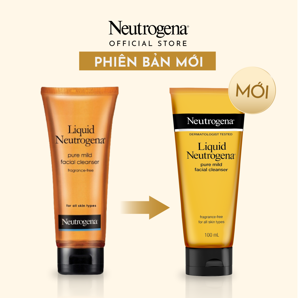 Sữa Rửa Mặt Neutrogena Pure Mild Facial Cleanser 100ml