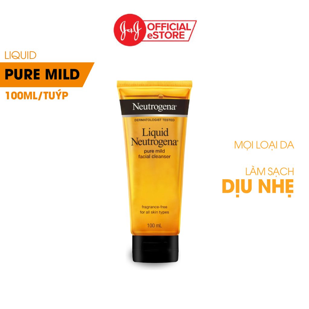 Sữa Rửa Mặt Neutrogena Pure Mild Facial Cleanser 100ml