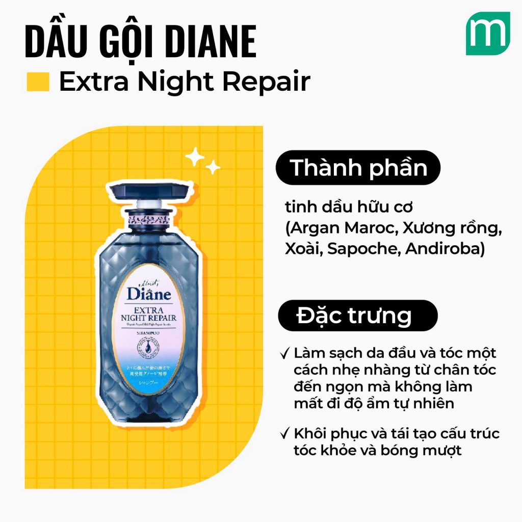 List dầu gội dành cho tóc dầu