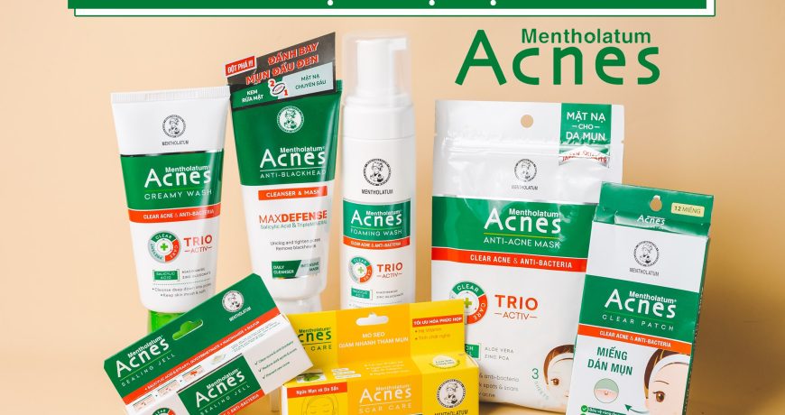 Mentholatum Acnes - Thương hiệu trị mụn giá rẻ
