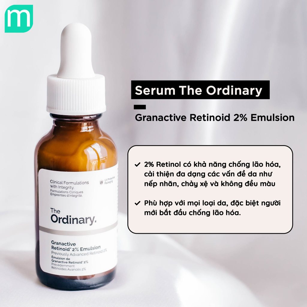 Điểm danh các sản phẩm Retinol giá mềm