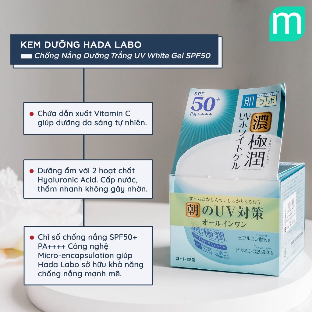 Kem dưỡng sáng da Drugstore