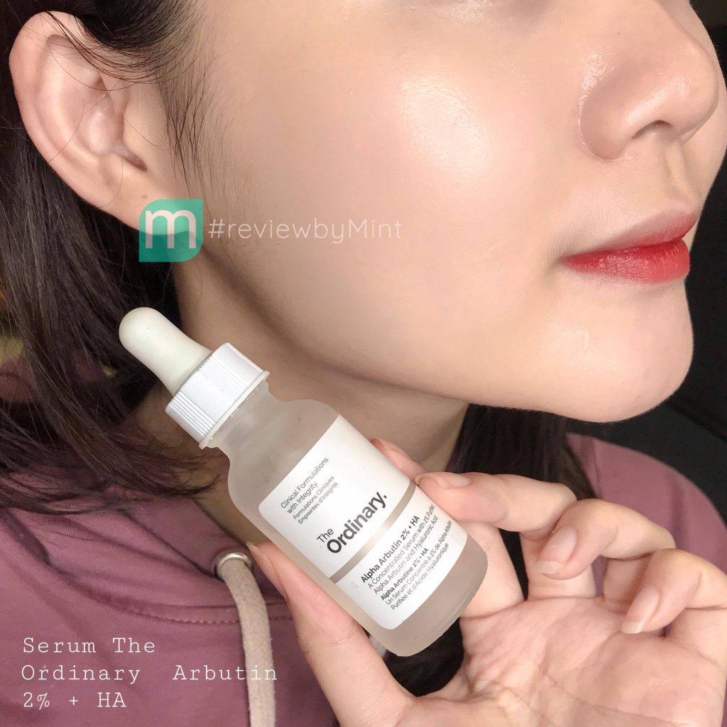 Review Serum làm sáng The Ordinary Arbutin 2% + HA