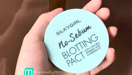 Review phấn phủ Silkygirl No-sebum Blotting Pact