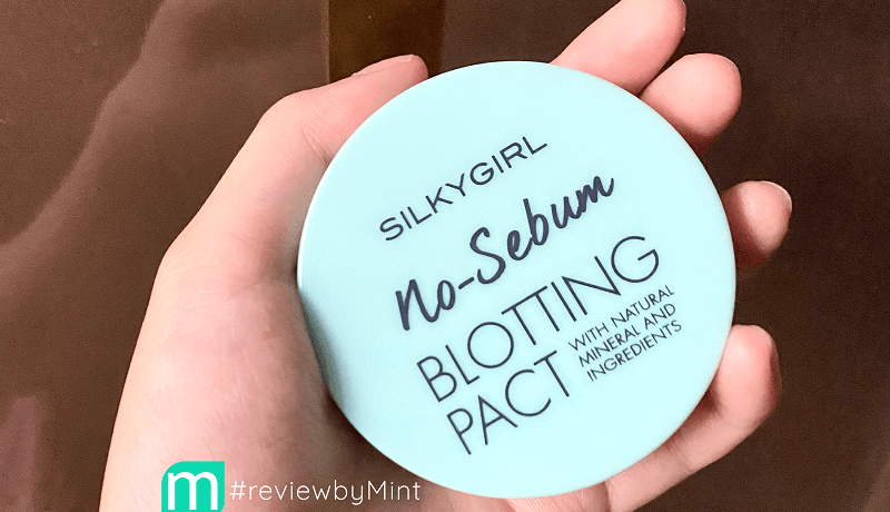 Review phấn phủ Silkygirl No-sebum Blotting Pact