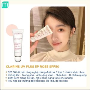 Kem chống nắng Clarins UV Plus [5P] Ecran Multi-Protection Hydratant SPF 50