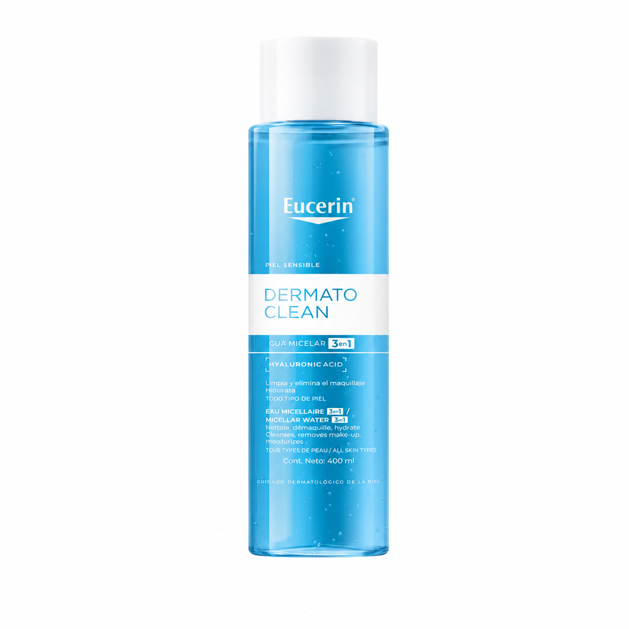Nước Tẩy Trang Dịu Nhẹ Cho Da Nhạy Cảm Eucerin DermatoClean Micellar Water 3 In 1 400ml Nước Tẩy Trang Dịu Nhẹ Cho Da Nhạy Cảm Eucerin DermatoClean Micellar Water 3 In 1 400ml