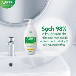 Sữa tắm Acnes Body Shower ngăn ngừa mụn