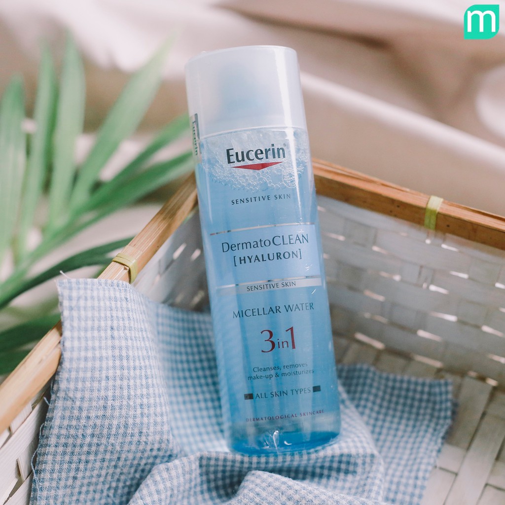 Nước Tẩy Trang Dịu Nhẹ Cho Da Nhạy Cảm Eucerin DermatoClean Micellar Water 3 In 1 400ml