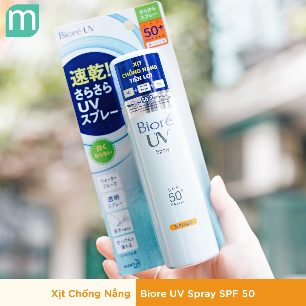 Tuyển Tập Xịt Chống Nắng Chống Trôi - Chống Nước Chào Hè