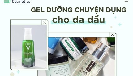 Gel dưỡng chuyên dụng dành cho da dầu
