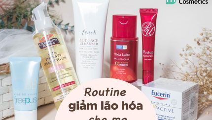 Routine chăm sóc da lão hóa cho mẹ