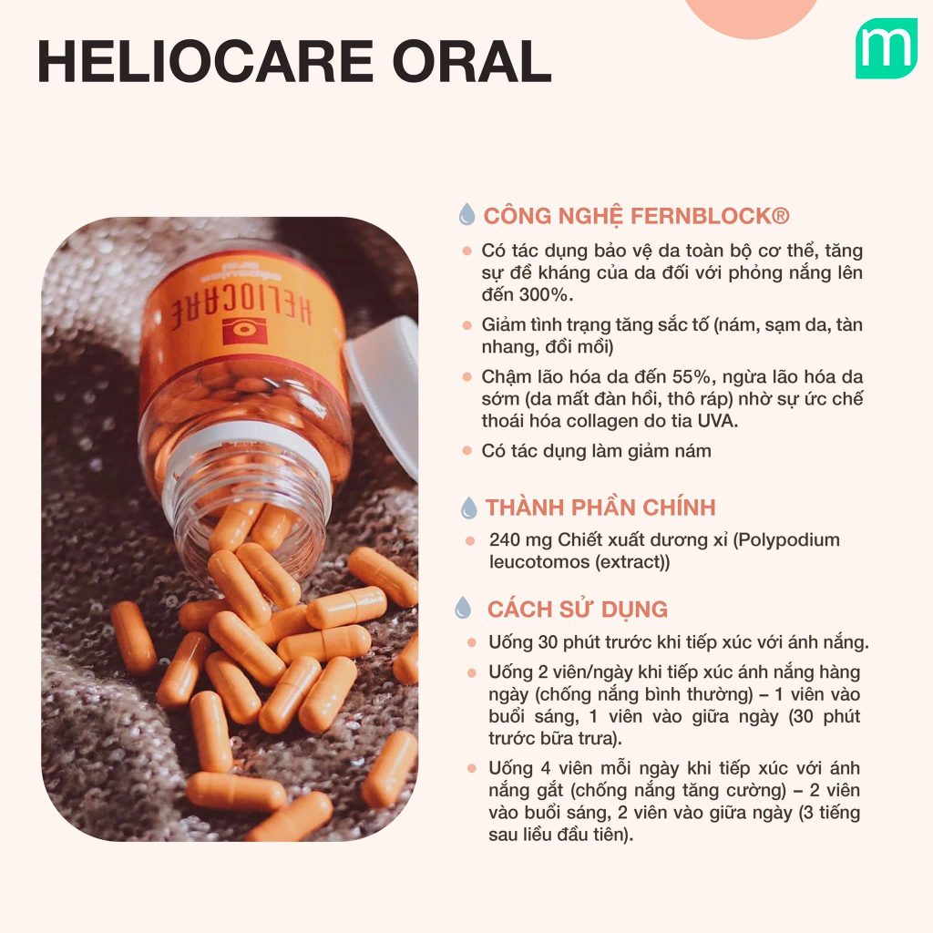TOP 4 thực phẩm chức năng chống nắng từ bên trong TOP 4 thực phẩm chức năng chống nắng từ bên trong