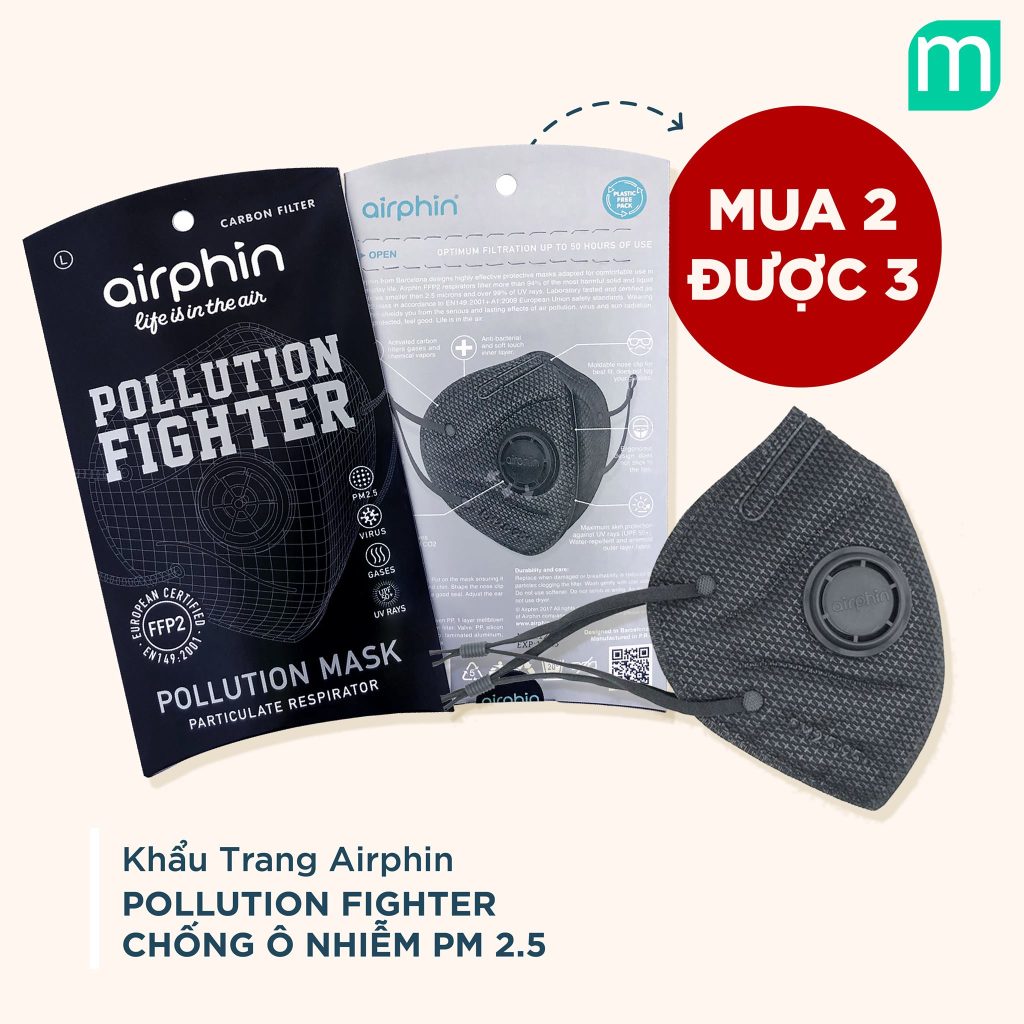 KHẨU TRANG AIRPHIN MUA 2 TẶNG 1 CHUNG TAY CHỐNG COVID-19 KHẨU TRANG AIRPHIN MUA 2 TẶNG 1 CHUNG TAY CHỐNG COVID-19
