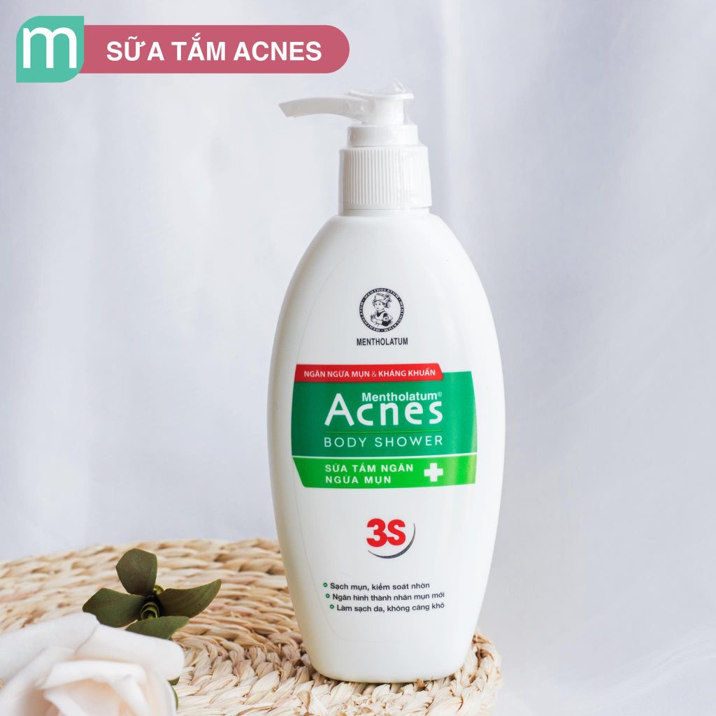 Sữa tắm trị mụn cơ thể