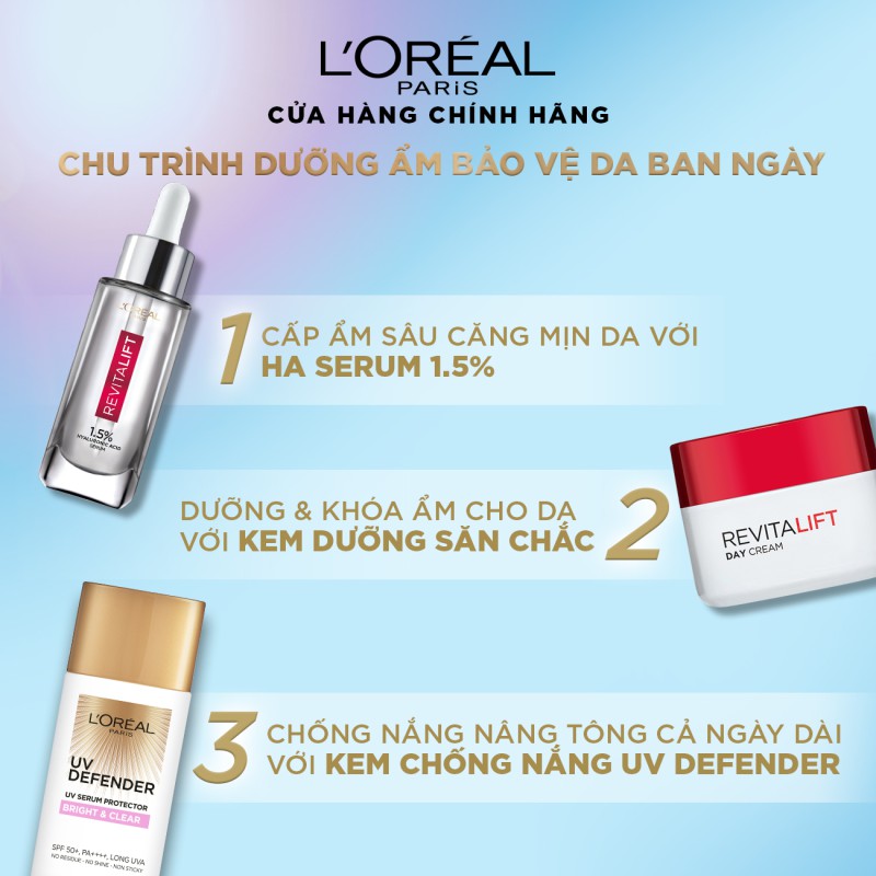 Kem Chống Nắng Loreal Paris UV Defender 50ml​
