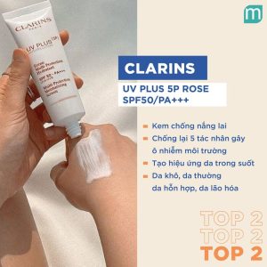 Kem chống nắng Clarins UV Plus [5P] Ecran Multi-Protection Hydratant SPF 50