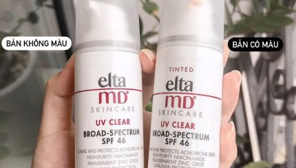 Review 2 bản kem chống nắng Elta MD SPF 46