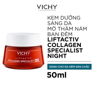 Kem Dưỡng Vichy Liftactiv Collagen Specialist Night 50ml