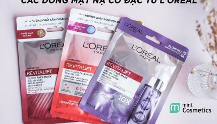 Lộ diện 3 loại mặt nạ cô đặc độc đáo từ L'Oreal