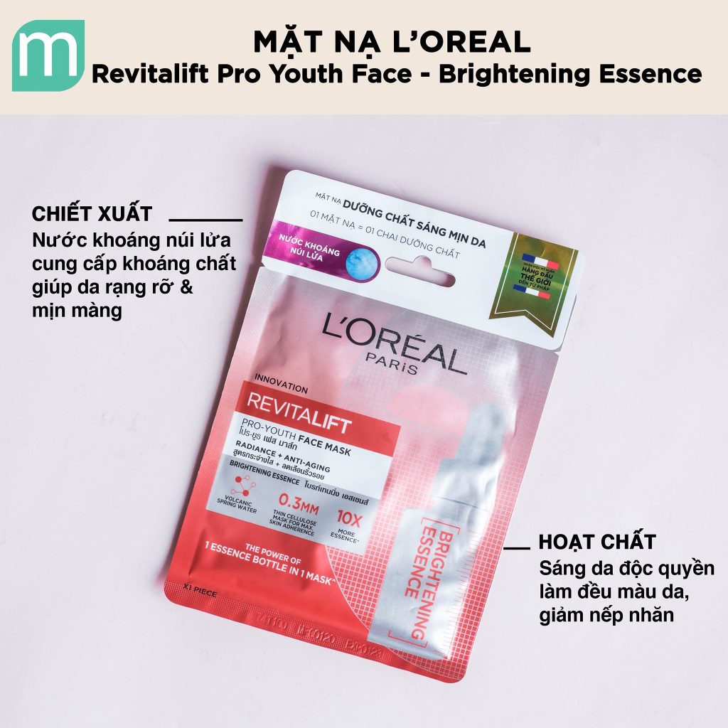 Lộ diện 3 loại mặt nạ cô đặc độc đáo từ L'Oreal