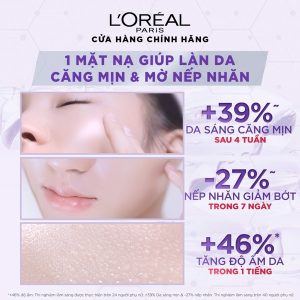 Mặt Nạ Giấy L'Oreal Dưỡng Chất Revitalift Hyaluronic Acid 33G