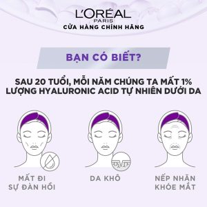 Mặt Nạ Giấy L'Oreal Dưỡng Chất Revitalift Hyaluronic Acid 33G
