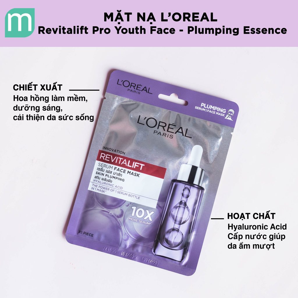 Lộ diện 3 loại mặt nạ cô đặc độc đáo từ L'Oreal