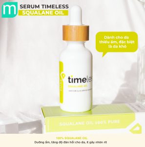 Serum Timeless Squalane Oil 100% Pure 30ml