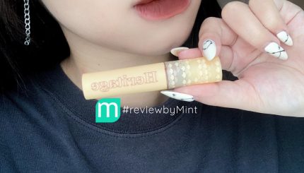 Review: Màu son Sexy Bad Girl Merzy Heritage Velvet Tint V21