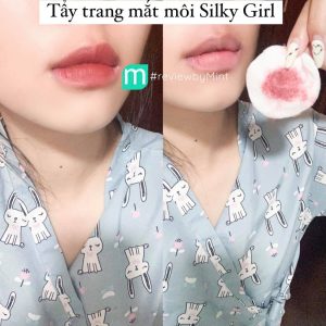 Tẩy trang mắt môi Silkygirl Gentle Eye & Lip Makeup Remover 55ml