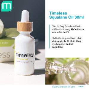 Serum Timeless Squalane Oil 100% Pure 30ml