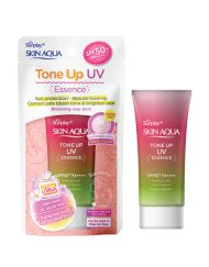 Kem chống nắng Sunplay Skin Aqua Tone Up UV Essence Rose 50g