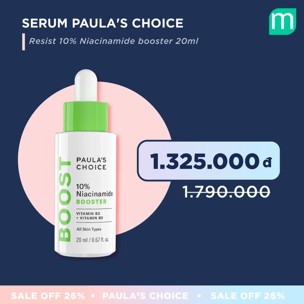 Sinh nhật tuổi 26 vui mừng – Paula’s Choice tưng bừng sale off 26%