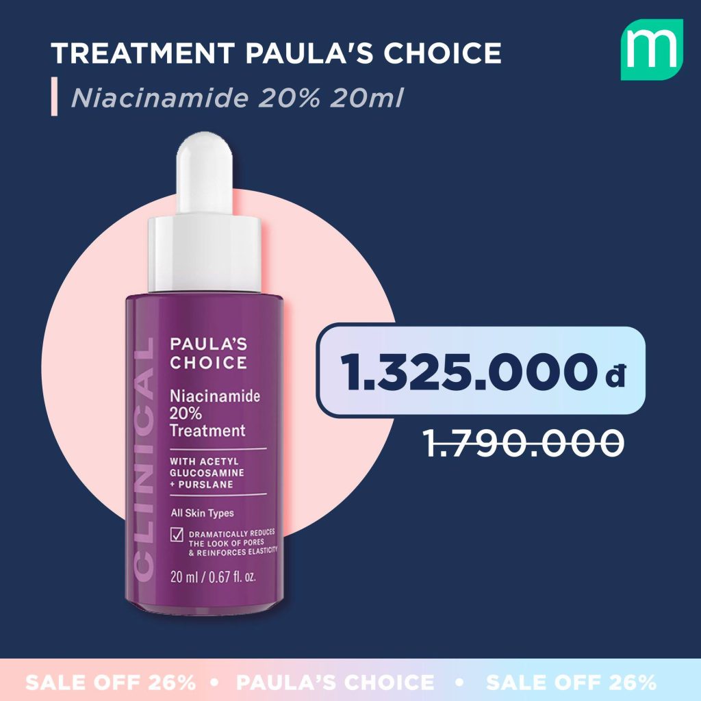 Sinh nhật tuổi 26 vui mừng – Paula’s Choice tưng bừng sale off 26%