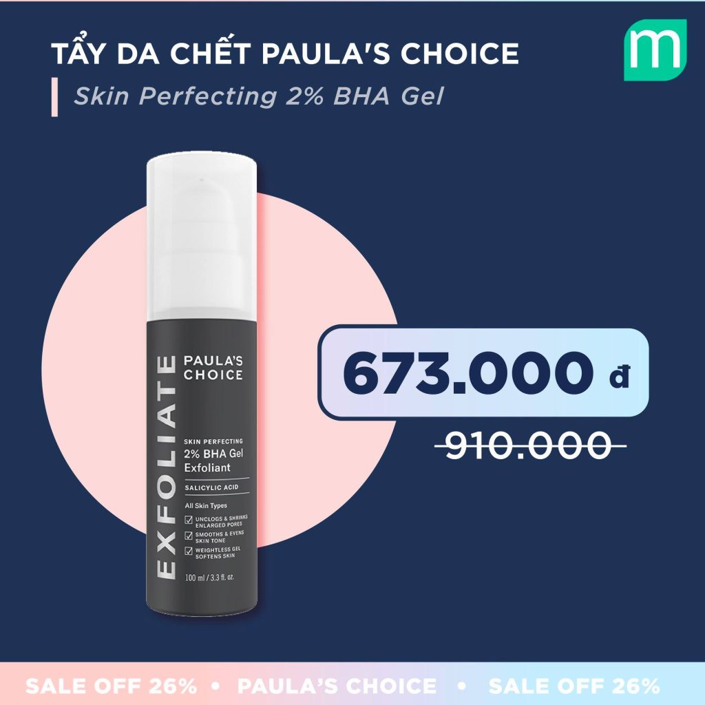 Sinh nhật tuổi 26 vui mừng – Paula’s Choice tưng bừng sale off 26%