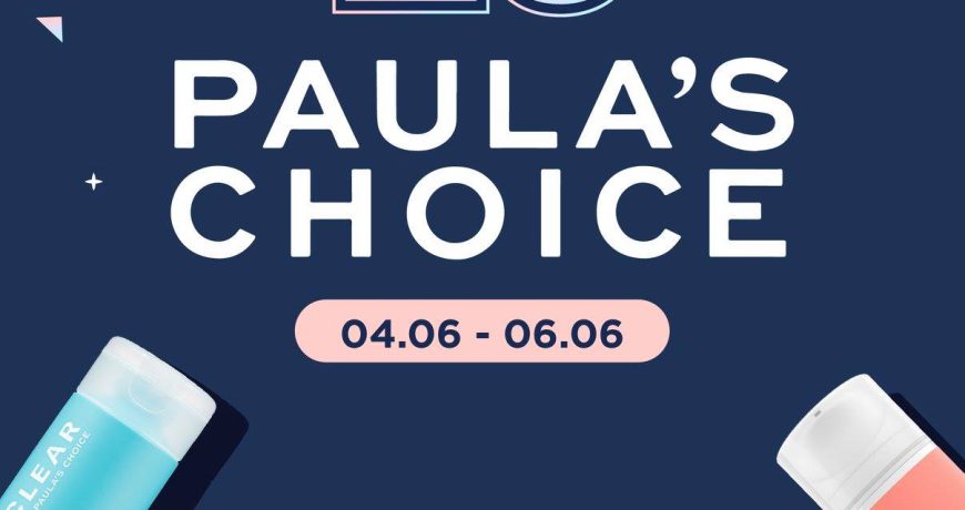 Sinh nhật tuổi 26 vui mừng – Paula’s Choice tưng bừng sale off 26%