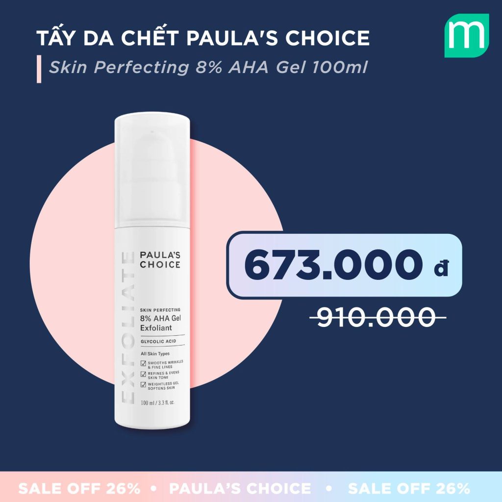 Sinh nhật tuổi 26 vui mừng – Paula’s Choice tưng bừng sale off 26%