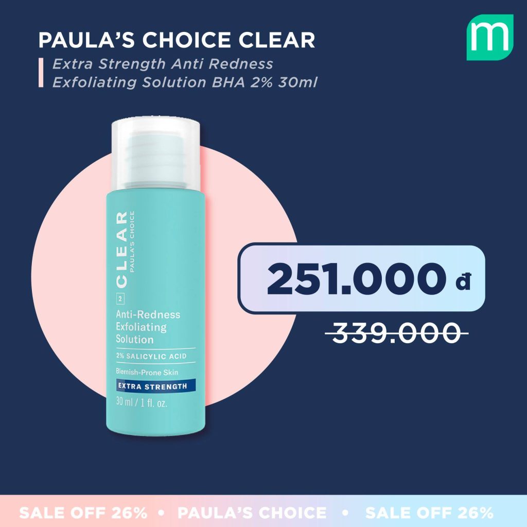 Sinh nhật tuổi 26 vui mừng – Paula’s Choice tưng bừng sale off 26%