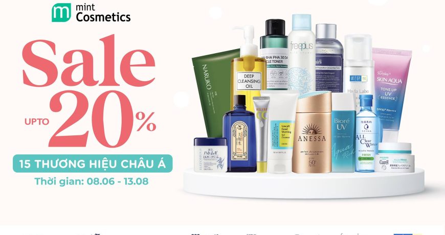 GU CỦA MINT LÀ CHÂU Á - GIẢM GIÁ 15 THƯƠNG HIỆU UP TO 20%