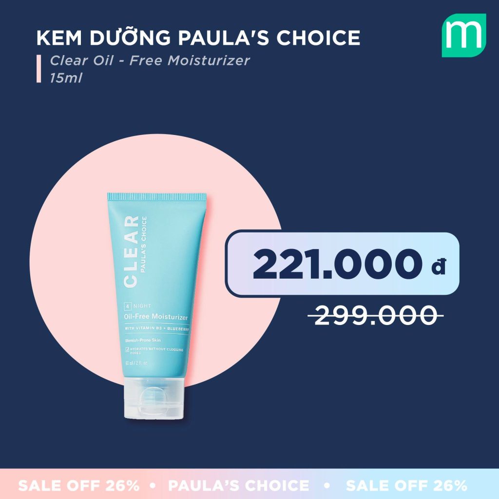 Sinh nhật tuổi 26 vui mừng – Paula’s Choice tưng bừng sale off 26%