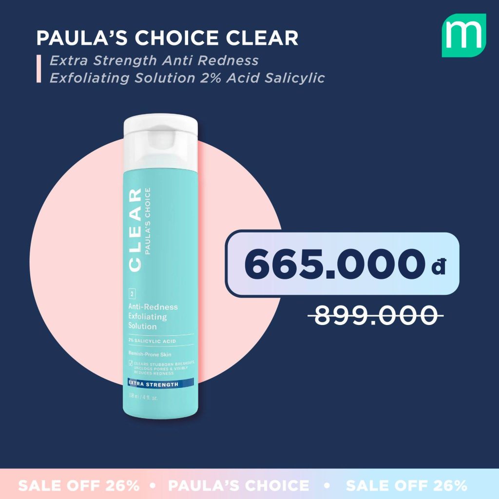 Sinh nhật tuổi 26 vui mừng – Paula’s Choice tưng bừng sale off 26%