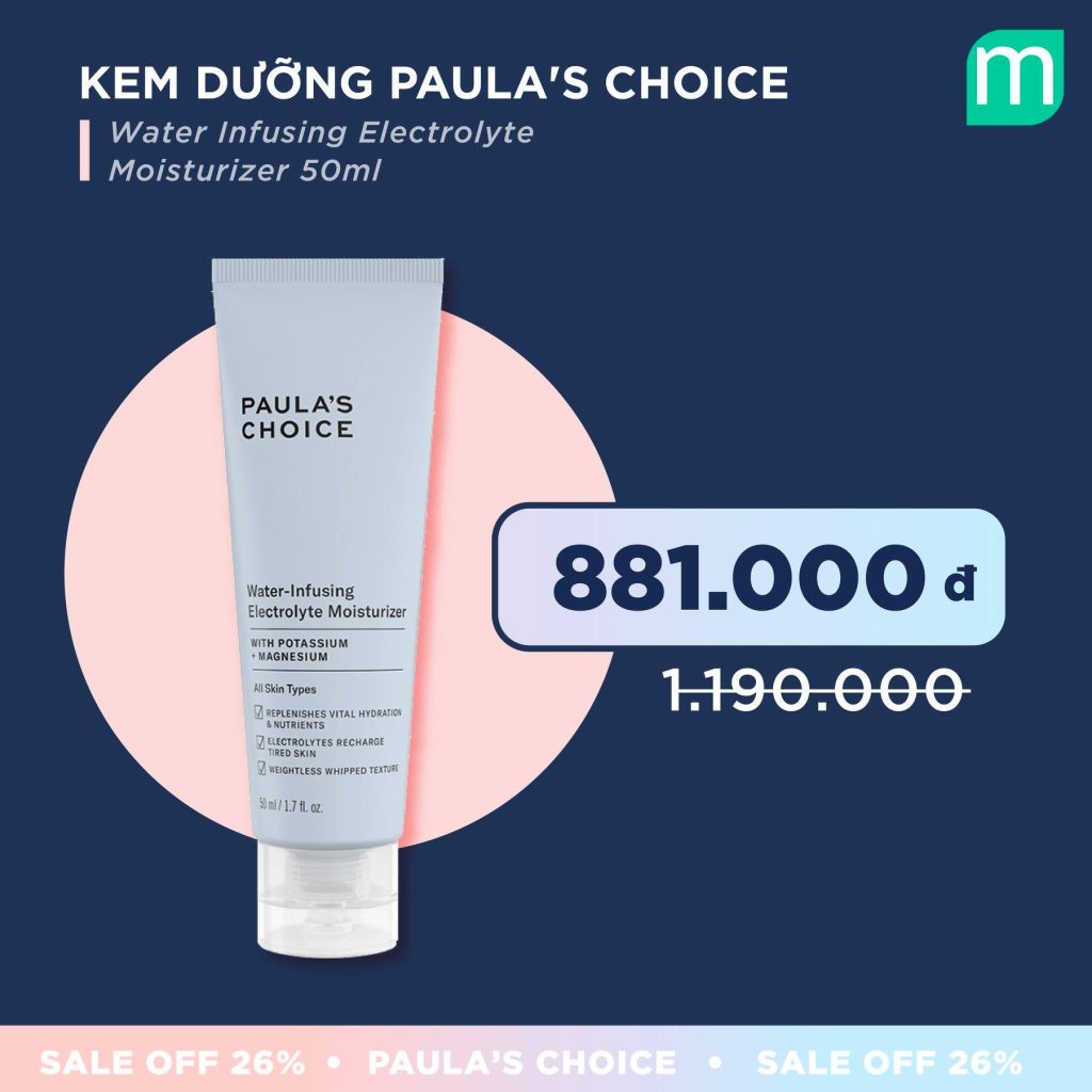 Sinh nhật tuổi 26 vui mừng – Paula’s Choice tưng bừng sale off 26%