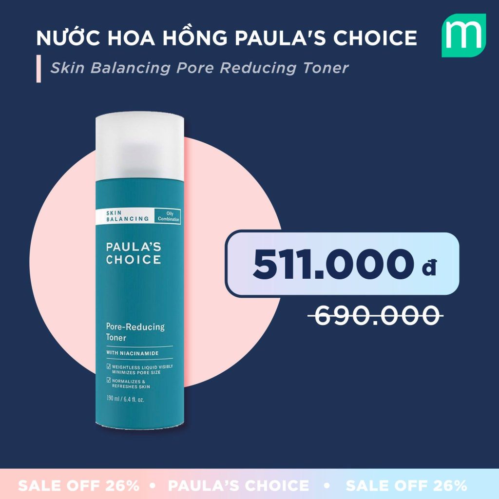 Sinh nhật tuổi 26 vui mừng – Paula’s Choice tưng bừng sale off 26%