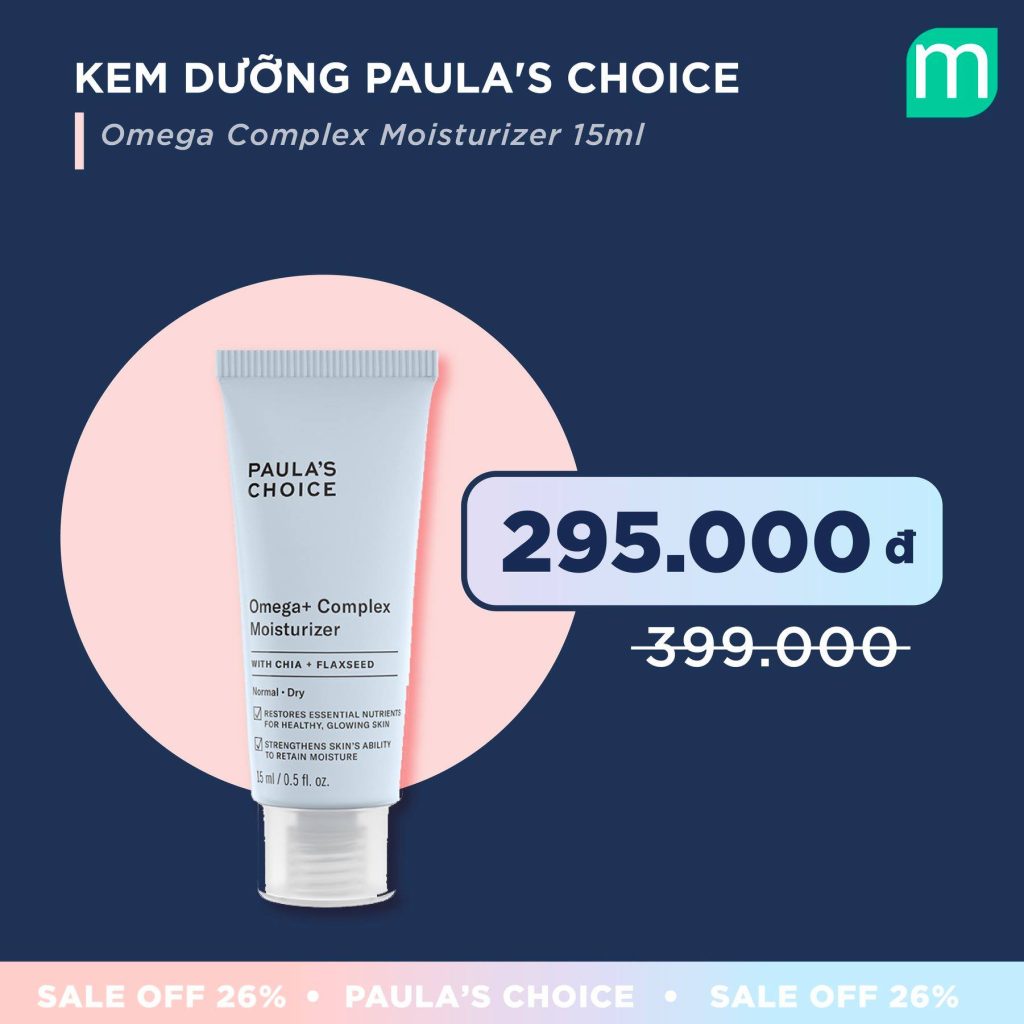 Sinh nhật tuổi 26 vui mừng – Paula’s Choice tưng bừng sale off 26%