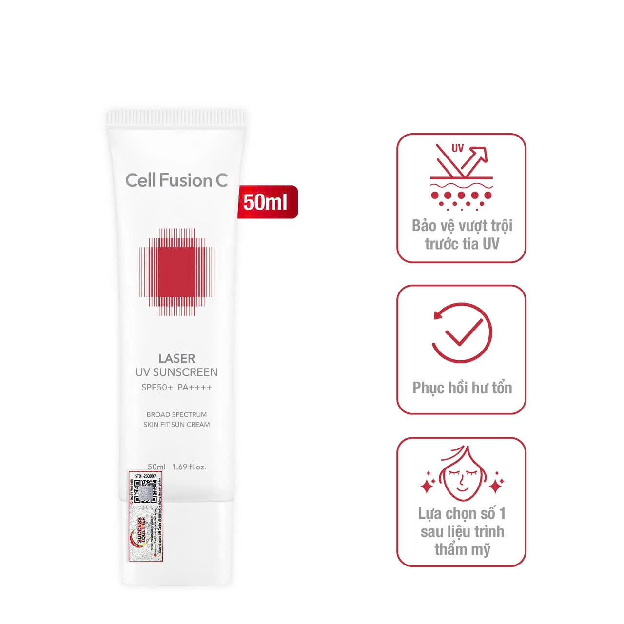 Kem Chống Nắng Cell Fusion C Laser Sunscreen 100 SPF 50+ PA+++